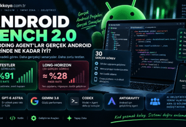 Android Bench 2.0 AI coding agent long-horizon görevleri GPT-6 Astra Gemini ve Codex performansı