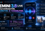 Gemini 3.8 Live ve Extended Thinking gerçek zamanlı ses yapay zeka Gemini API ve tool calling özellikleri