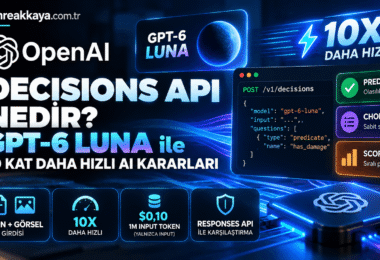 OpenAI Decisions API GPT-6 Luna predicate choice score ve 10 kat hız karşılaştırması